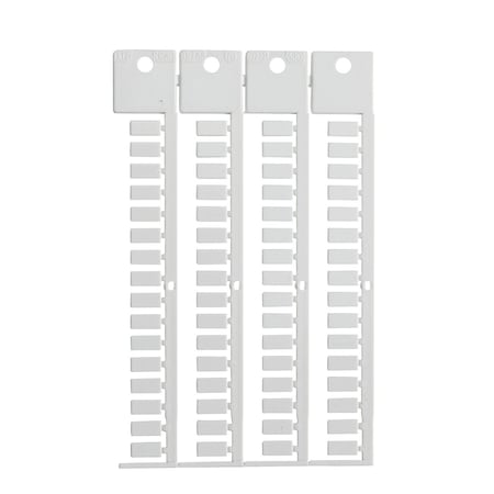 Brady Terminal Block Tag Polycarbonate 10.00 mm H x 5.00 mm W Box of 1024 Pieces, 1024PK SA4310